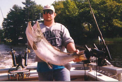 NYS RECORD Brown Chart caught aboard the Dixie Dandy